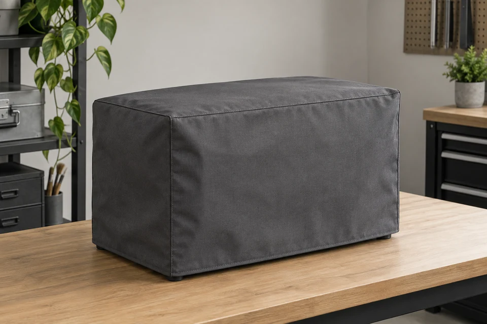 Fitted equipment covers, illustrative application